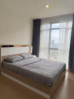 คอนโด Manor Sanambinnam (แมเนอร์ สนามบินน้ำ) High Rise โซนพื้นที่ MRT พระนั่งเกล้า ให้เช่าห้องแบบ 1ห้องนอน 1ห้องน้ำ ขนาดห้อง 39 ตรม. ชั้น 33 ตึก D