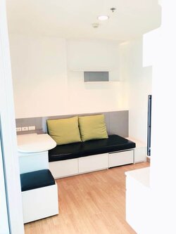 ปล่อยเช่าคอนโด Aspire Rama 4 (แอสปาย พระราม 4) - ห้องแต่งบิ้วท์อินสวย 1ห้องนอน 1ห้องน้ำ 1ห้องนั่งเล่น - ใกล้ BTS พระโขนงและเอกมัย - ขนาดห้อง 28 ตรม. ชั้น 16 ตึก A