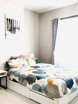 ปล่อยเช่าคอนโด Chapter One Shine Bangpo (แชปเตอร์ วัน ชายน์ บางโพ) - ยังไม่เคยปล่อยเช่า 1ห้องนอน 1ห้องน้ำ 1ห้องนั่งเล่น - ใกล้ MRT บางโพ - ขนาดห้อง 29 ตรม. ชั้น 26