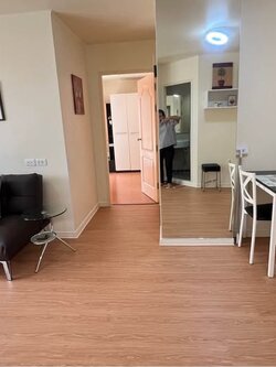 ให้เช่า Lumpini Condo Town Ramintra - Nawamin (ลุมพินี คอนโดทาวน์ รามอินทรา – นวมินทร์) 2 นอน 2น้ำ ขนาด 52 ตรม ตึก A ชั้น 15 ราคา 12,000 รถไฟฟ้าสีชมคู้บอน รามอินทรา กม9