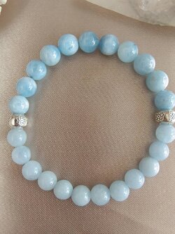 สร้อยข้อมืออความารีน Aquamarine