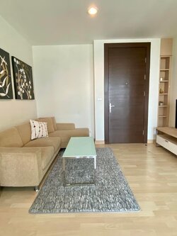 ปล่อยเช่าคอนโด Rhythm Ratchada (ริธึ่ม รัชดา) - ห้องใหญ่ติดรถไฟฟ้าพร้อมอยู่ - การเดินทาง: ใกล้รถไฟฟ้า MRT รัชดาภิเษก ประมาณ 100 เมตร