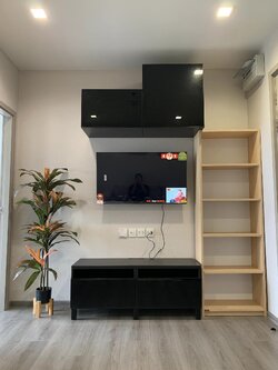 ปล่อยเช่าคอนโด The Politan Aqua (เดอะ โพลิแทน อควา) - วิวโค้งแม่น้ำเจ้าพระยา 1ห้องนอน 1ห้องน้ำ 1ห้องนั่งเล่น - ใกล้ MRT พระนั่งเกล้า - ขนาดห้อง 29 ตรม. ชั้น 15 ตึก B