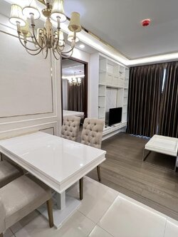 ให้เช่าคอนโด Amaranta Residence (อมรันทา เรสซิเด้นซ์) - ตกแต่งเฟอร์ครบ 2ห้องนอน ห้องสวยน่าอยู่ - การเดินทาง: MRT ห้วยขวาง เพียง 150 เมตร