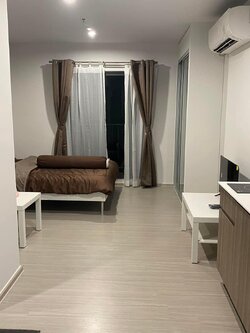 ปล่อยเช่าคอนโด The Parkland Phetkasem 56 (เดอะพาร์คแลนด์ เพชรเกษม 56) - ใหม่แกะกล่อง Studio 1ห้องน้ำ - ใกล้ MRT ภาษีเจริญ - ขนาดห้อง 26 ตรม. ชั้น 19 ตึก A