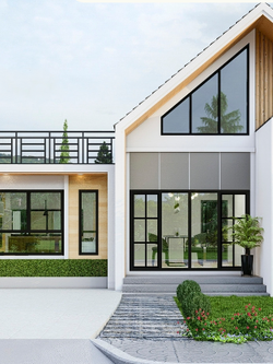 ใกล้ทะเล❤️บ้านเดี่ยวสไตล์นอร์ดิก 3นอน 2น้ำ 2ที่จอดรถ มีดาดฟ้า 🏠บ่อนอก เมืองประจวบคีรีขันธ์ 🏖️Near Beach Nordic Single House 3 Bed Room 2 Bath Room 2 Parking + Rooftop 🏠โครงการซันสโตน บีช ประจวบ Project :Sunstone Beach Prachu