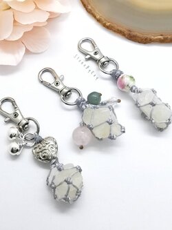 พวงกุญแจหินมูนสโตน (Moonstone)