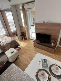 ปล่อยเช่าคอนโด U Delight Residence Pattanakarn-Thonglor (ยูดีไลท์ เรสซิเดนซ์ พัฒนาการ-ทองหล่อ) - Studio 1ห้องน้ำ 1ห้องครัว - ใกล้ ARL รามคำแหง - ขนาดห้อง 26 ตรม. ชั้น 20 (มีเครื่องซักผ้า)