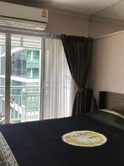 ปล่อยเช่าคอนโด Grand Park View (แกรนด์ พาร์ค วิว) - 1ห้องนอน 1ห้องน้ำ 1ห้องนั่งเล่น - ใกล้ MRTเพชรบุรีและสุขุมวิท/BTSอโศก/มศว.แกรมมี่ - ขนาดห้อง 41 ตรม. ชั้น 21