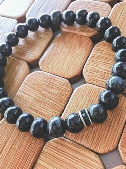 สร้อยข้อมืออุกกาบาตโกปี Gobi Meteorite