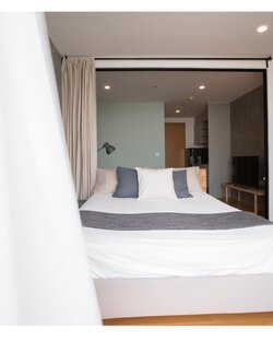 ปล่อยเช่าคอนโด Noble Revo Silom (โนเบิล รีโว สีลม) - 1ห้องนอน 1ห้องน้ำ 1ห้องนั่งเล่น - ใกล้ BTS สุรศักดิ์ - ขนาดห้อง 34 ตรม. ชั้น 18