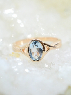 แหวนพลอยบลูโทพาส