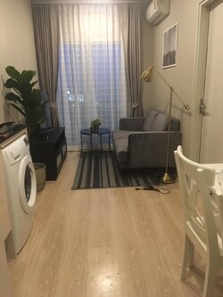 ให้เช่าคอนโด Noble Revolve Ratchada (โนเบิล รีวอลฟ์ รัชดา) - ตกแต่งเฟอร์ครบ - การเดินทาง: ใกล้ MRT สถานีศูนย์วัฒนธรรม