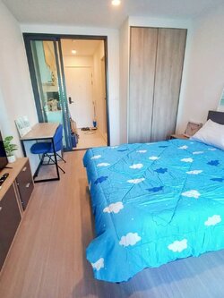 ให้เช่าคอนโด Denim Jatujak (เดนิม จตุจักร) - ตกแต่งเฟอร์ครบห้องครัวปิดมีเครื่องซักผ้า - การเดินทาง: MRT จตุจักร BTS หมอชิต