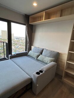 ให้เช่าห้องสวยวิวแม่น้ำกั้นเป็นสัดส่วน MRT สถานีพระนั่งเกล้า สอบถามแอด Line ID : Smile-easy ที่ The Politan Aqua (เดอะ โพลิแทน อควา)