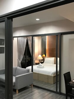 ห้องแต่งสวยน่าอยู่ BTS วงเวียนใหญ่ The Rich Sathorn - Taksin ให้เช่า