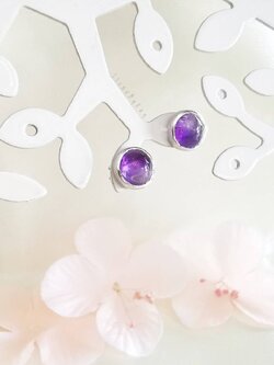 ต่างหูเงินหินซุปเปอร์เซเว่น Super Seven