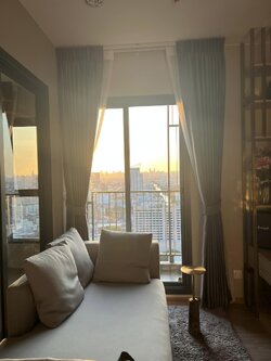 ปล่อยเช่าคอนโด The Tree Hua Mak Interchange (เดอะ ทรี หัวหมาก อินเตอร์เชนจ์) - 1ห้องนอน 1 ห้องอเนกประสงค์ 1 ห้องน้ำ 1 ห้องครัวแยก - ใกล้ MRTลำสาลี/เดอะมอลล์รามคำแหง/ม.รามคำแหง - ขนาดห้อง 38 ตรม. ชั้น 31 พร้อมวิวพระอาทิตย์ตก