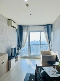 ขายคอนโด Life Ratchadapisek (ไลฟ์ รัชดาภิเษก) - 2ห้องนอน 2ห้องน้ำ 1ห้องนั่งเล่น - ใกล้ MRT ห้วยขวาง - ขนาดห้อง 55 ตรม. ชั้น 33 ตึก B