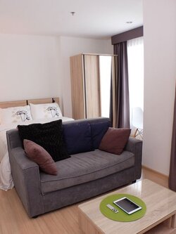 ปล่อยเช่าคอนโด The Base Rama 9 - Ramkhamhaeng (เดอะ เบส พระราม 9 – รามคำแหง) - Studio 1ห้องน้ำ 1ห้องครัว - ใกล้ ARK รามคำแหง - ขนาดห้อง 25 ตรม. ชั้น 35