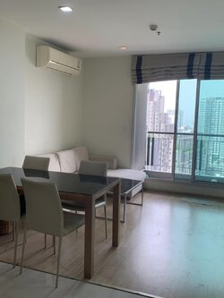 ให้เช่าคอนโด ริทึ่ม รัชดา – ห้วยขวาง แบบ2ห้องนอน เฟอร์ครบพร้อมอยู่