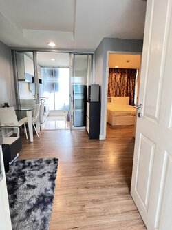 ปล่อยเช่าคอนโด The Kris 7 Ratchada 17 (เดอะ คริส 7 รัชดา 17) - 1ห้องนอน 1ห้องน้ำ 1ห้องนั่งเล่น 1ห้องครัว - ใกล้ MRT สุทธิสาร - ขนาดห้อง 32 ตรม. ชั้น 7