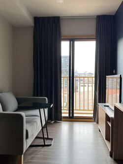 ปล่อยเช่าคอนโด The Base Sukhumvit 50 (เดอะ เบส สุขุมวิท 50) - 1ห้องนอน 1ห้องน้ำ 1ห้องนั่งเล่น 1ห้องครัว - ใกล้ BTSอ่อนนุช - ขนาดห้อง 32 ตรม. ชั้น 5