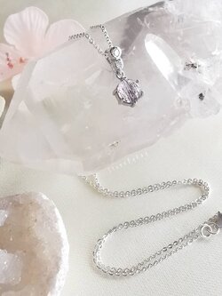 สร้อยคอเงินจี้หินซุปเปอร์เซเว่น Super seven