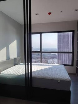ให้เช่าห้องแบบ 1ห้องนอน 1ห้องน้ำ โซนพื้นที่ MRT พระนั่งเกล้า คอนโด The Politan Aqua (เดอะ โพลิแทน อควา) High Rise ขนาดห้อง 25 ตรม. ชั้น 25