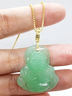 จี้พระสังกัจจายหยก ( Jade )