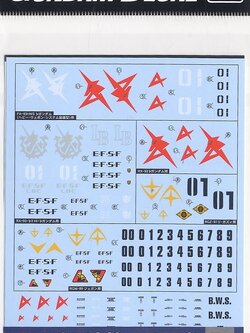 4573102575111 GUNDAM DECAL 71 CHAR S COUNTERATTACK EARTH FEDERATION