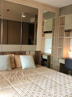 ให้เช่า Ideo Sukhumvit 93 (ไอดีโอ สุขุมวิท 93) Studio เฟอร์ครบตึกA