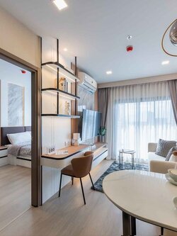 ปล่อยเช่าคอนโด Life Phahon-Ladprao (ไลฟ์ พหล-ลาดพร้าว) - 1ห้องนอน 1ห้องน้ำ 1ห้องนั่งเล่น 1ห้องครัว - ใกล้ BTS ห้าแยกลาดพร้าว - ขนาดห้อง 35 ตรม. ชั้น 25