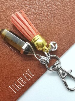 พวงกุญแจหินตาเสือ Tiger eye