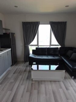 The Key Chaeng Wattana ให้เช่าห้องน่าอยู่ตกแต่งเฟอร์ครบสอบถามแอด Line ID : Smile-easy