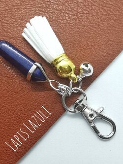 พวงกุญแจหินลาพิสลาซูลี Lapis Lazuli