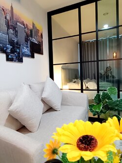 ให้เช่าห้องแบบ 1ห้องนอน 1ห้องน้ำ 1ครัวปิด โซนพื้นที่ BTS ปุณณวิถี คอนโด RYE Sukhumvit 101/1 (ไรย์ สุขุมวิท 101/1) Low Rise ขนาดห้อง 29 ตรม. ชั้น 2