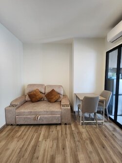 ปล่อยเช่าคอนโด Niche Mono Charoen Nakorn (นิช โมโน เจริญนคร) - ไม่เคยปล่อยเช่า 1ห้องนอน 1ห้องน้ำ 1ห้องนั่งเล่น 1ห้องครัว - ขนาดห้อง 31 ตรม. ชั้น 12A