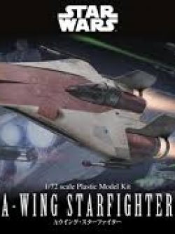 Bandai starwar 4549660063209 1/72 A-WING STARFIGHTER 2400yen (โมประกอบ