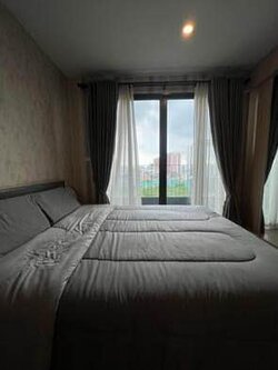 ปล่อยเช่าคอนโด IDEO O2 (ไอดีโอ โอทู) - Stuio 1ห้องน้ำ - ใกล้ BTS บางนา - ขนาดห้อง 33 ตรม. ชั้น 7 ตึก C