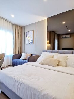 ปล่อยเช่า Life Rama 4 - Asoke (ไลฟ์ พระราม 4 - อโศก) - โซนพื้นที่ MRT ศูนย์การประชุมแห่งชาติสิริกิติ์ Studio 1ห้องน้ำ 1ครัว - ขนาดห้อง 26.5 ตรม. ชั้น 20 - ให้เช่า 20,000 ต่อเดือ