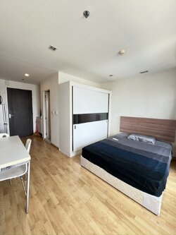 สนใจชมห้องติดต่อได้เลย Line ID: Smile-easy ปล่อยเช่าคอนโด Casa Condo Asoke - Dindaeng (คาซ่า คอนโด อโศก - ดินแดง) - Studio 1ห้องน้ำ - ใกล้ MRT พระราม 9 BTS อนุเสาวรีย์ - ขนาดห้อง 27 ตรม. ชั้น 23