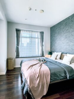 ปล่อยเช่าคอนโด Circle Condominium (เซอร์เคิล คอนโดมิเนียม) - 1ห้องนอน 1ห้องน้ำ 1ห้องนั่งเล่น - ใกล้ MRT เพชรบุรี ARL มักกะสัน - ขนาดห้อง 48.5 ตรม. ชั้น 18