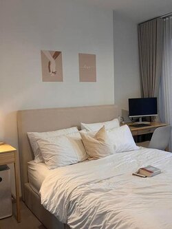 ปล่อยเช่าคอนโด THE LINE Phahonyothin Park (เดอะ ไลน์ พหลโยธิน พาร์ค) - ตกแต่งอย่างดี 1ห้องนอน 1ห้องครัว 1ห้องนั่งเล่น 1ห้องน้ำ - ใกล้ BTSห้าแยกลาดพร้าว/เซ็นทรัลลาดพร้าว - ขนาดห้อง 37.5 ตรม. ชั้น 11 ตึก B