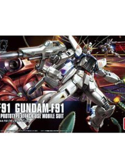 Bandai 4573102579553 hg1/144 167 F91 ขาว