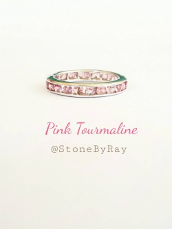 แหวนเงินแท้พลอยแซฟไฟร์สีชมพู Sapphire