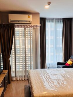 คอนโด Denim Jatujak (เดนิม จตุจักร) High Rise โซนพื้นที่ BTSหมอชิต MRTจตุจักร ให้เช่าห้องแบบ Studio 1ห้องน้ำ 1ครัวปิด ขนาดห้อง 23 ตรม. ชั้น 17 ตึก C