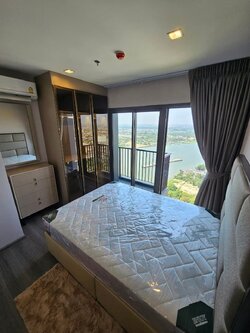 ปล่อยเช่าคอนโด The Politan Aqua (เดอะ โพลิแทน อควา) - ห้องสวยวิวแม่น้ำชั้นสูง 1ห้องนอน 1ห้องน้ำ 1ห้องนั่งเล่น - ใกล้ MRTพระนั่งเกล้า - ขนาดห้อง 30 ตรม. ชั้น 40 ตึก B