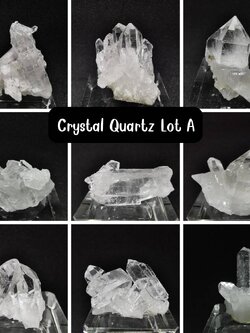 หินคริสตัลควอตซ์ผลึกธรรมชาติ Crystal Quartz