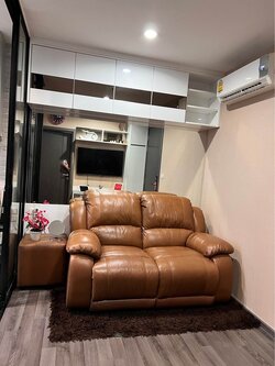ปล่อยเช่าคอนโด The Base Park East Sukhumvit 77 (เดอะ เบส พาร์คอีสท์ สุขุมวิท 77) - 1ห้องนอน 1ห้องนั่งเล่น 1ห้องน้ำ - ใกล้ BTSอ่อนนุช - ขนาดห้อง 31 ตรม. ชั้น 24
